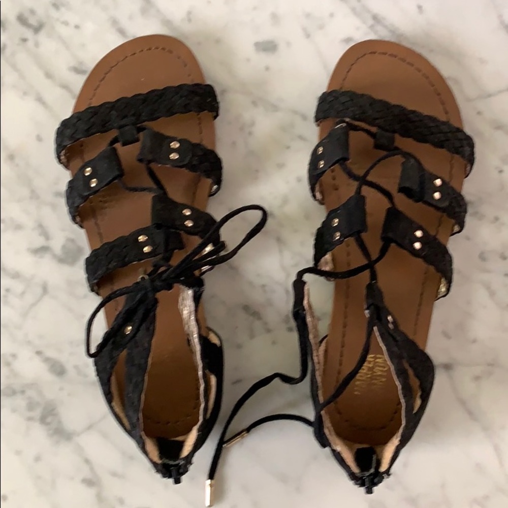 Harper Canyon suede lace up sandals